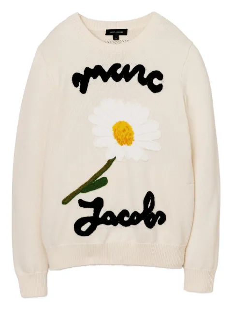 Marc Jacobs Marc Is Joy Jacquard Crewneck Neutrals 2F5RTP001K31111