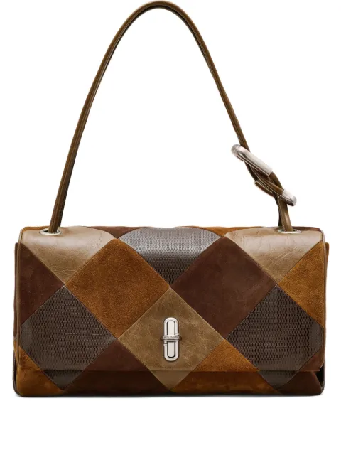 Marc Jacobs large The Suede Patchwork Dual shoulder bag Brown 2F5HSH008H01201