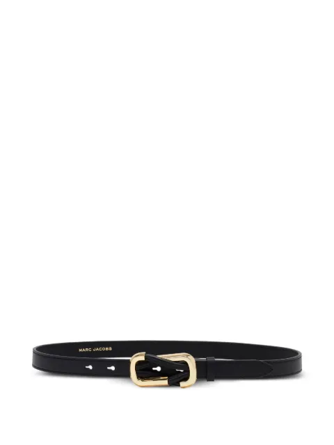 Marc Jacobs knotted-buckle leather belt Black 2F5RRA013C39007