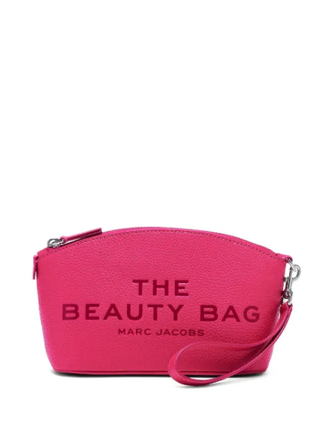 Marc Jacobs embossed logo leather cosmetic bag Pink 2R4SCP003S02688