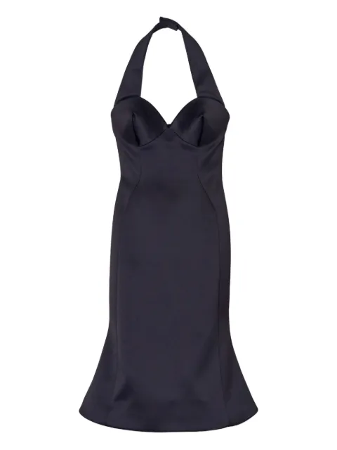 Marc Jacobs halterneck mermaid dress Black 2F5RDR091W10001