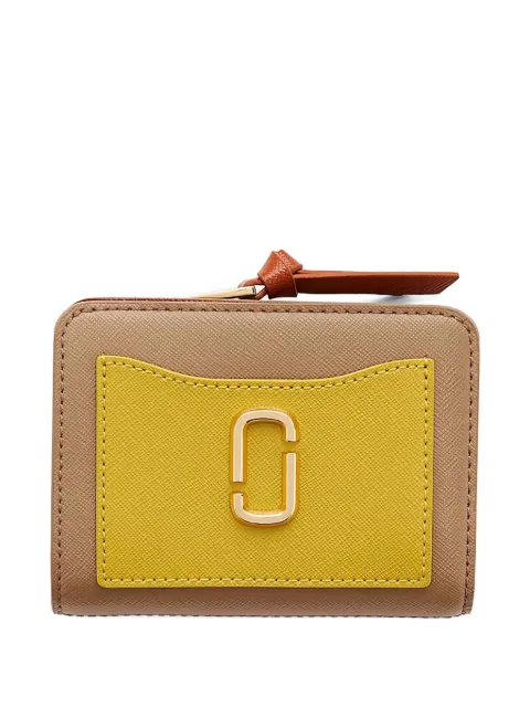 Marc Jacobs zip-fastening logo-compact wallet Neutrals 2F3SMP062S07771