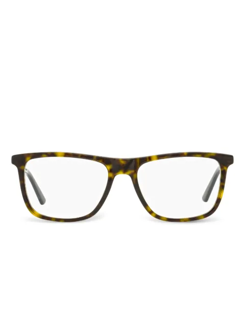 Gucci Eyewear rectangular-frames glasses Brown 30008599002