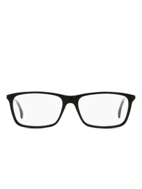 Gucci Eyewear rectangular logo glasses Black 30008227005