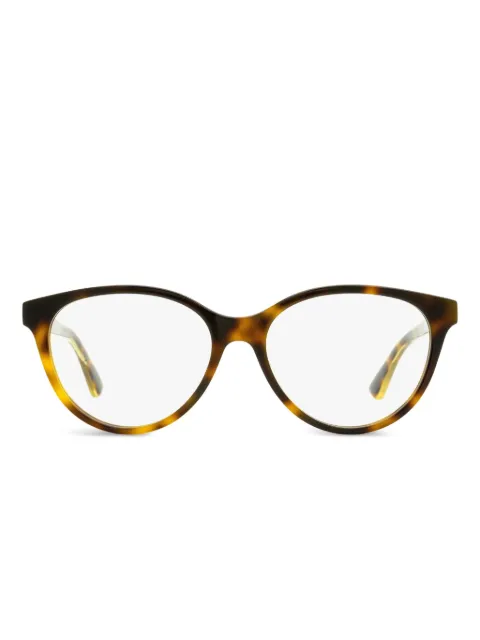 Gucci Eyewear Web-detail cat-eye frame Brown 30006046003