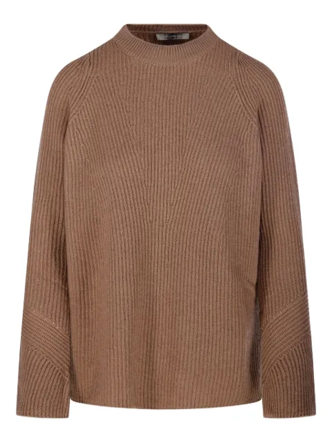 'S Max Mara ribbed-knit sweater Brown 2529366121600