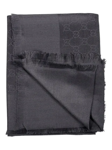 Gucci monogram scarf Grey 8094994G930