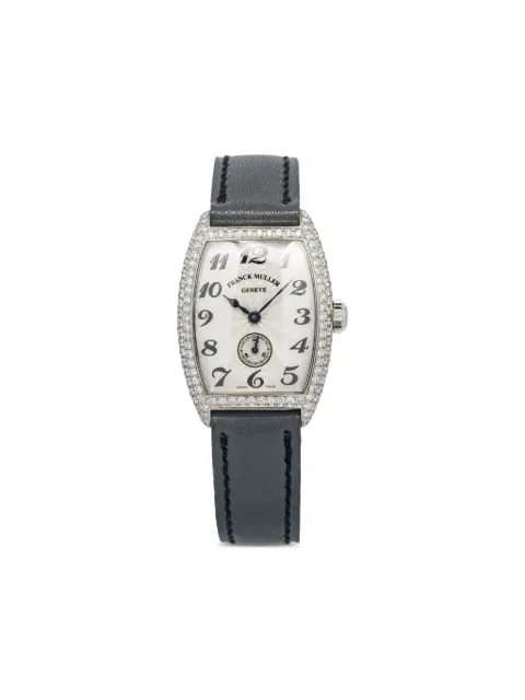 Franck Muller pre-owned Cintrée Curvex 25mm White 1750S6D