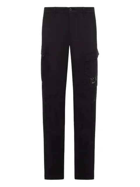 C.P. Company Lens-detail cargo trousers Black 19CMPA068A005529G999