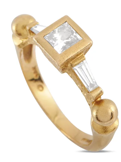 Paul Morelli 18K yellow gold diamond ring Gold PM19031725