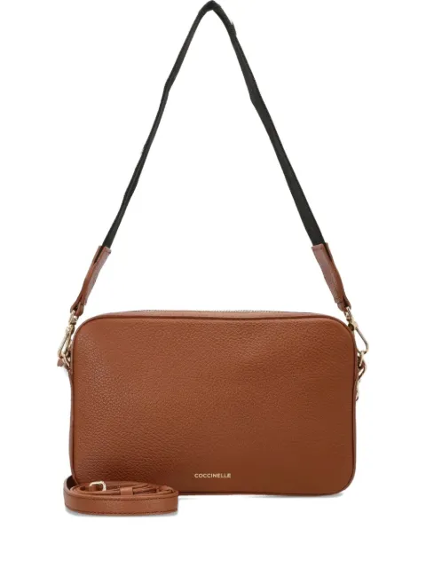 Coccinelle zip shoulder bag Brown E5MN5520101
