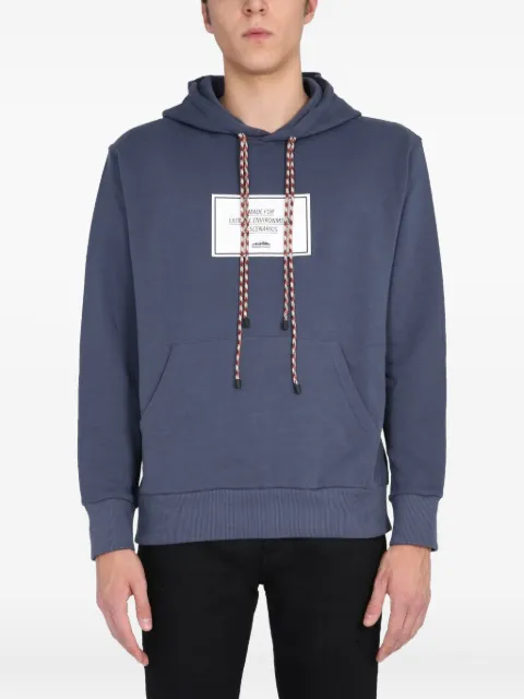 Ih Nom Uh Nit drawstring-details hoodie Blue NMW20243414