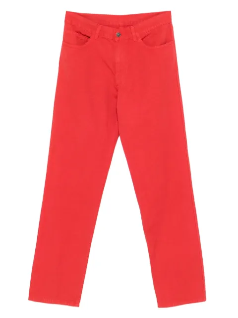 Loro Piana Pre-Owned 2010s cotton-linen trousers Red LP250GD