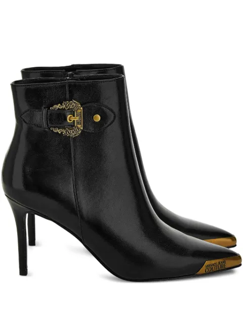 Versace Jeans Couture 90mm Scarlett buckle-detail ankle boots Black 79VA3S57ZSC35