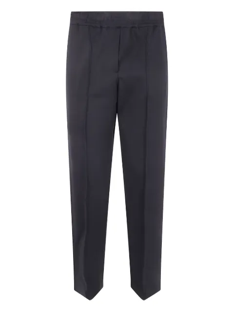 Liviana Conti elasticated-waist trousers Black F5WI41