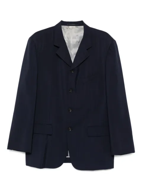 Comme Des Garçons Pre-Owned 1990s mohair-wool jacket Blue CG580GB