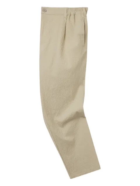 Howlin' textured stretch-cotton trousers Neutrals COSMICPANTSECRU
