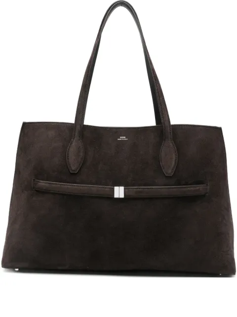 TOTEME suede lounge tote bag Brown 253WAL0073LE0004102