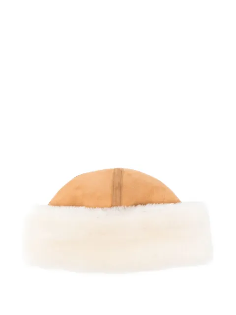 TOTEME shearling hat Neutrals 254WSH878LE0169105