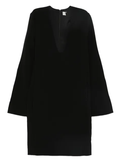 TOTEME bell-sleeve mini dress Black 254WRD0269FB0506001