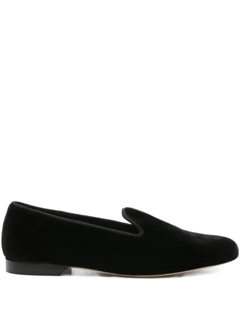 TOTEME pointed-toe loafers Black 254WAS0274FB0420001