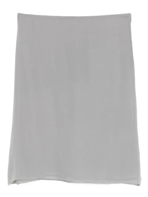 TOTEME slip mini skirt Grey 254WRB0319FB0487121