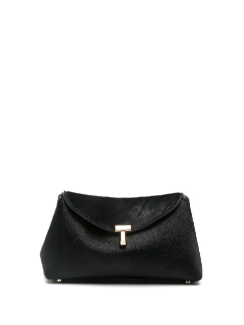 TOTEME T-lock pony hair clutch Black 254WAL0085LE0112001