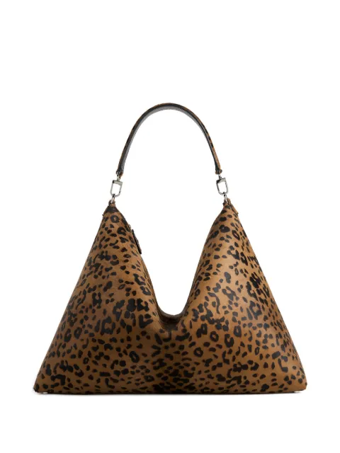 TOTEME pony hair bevel shoulder bag Brown 254WAL0098LE0112P207