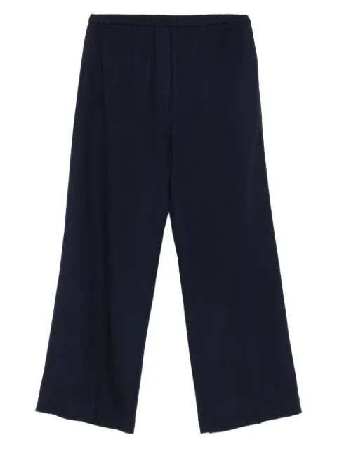 TOTEME elasticated-waist trousers Blue 254WRB0370FB0016016