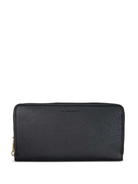 Il Bisonte zipped leather wallet Black SZW039
