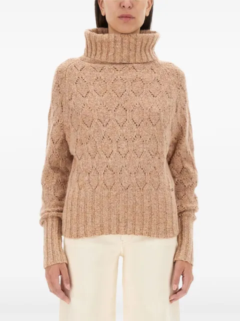 Kiton turtleneck sweater Neutrals D5874321334003