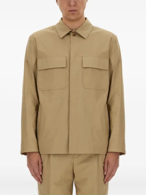 Lardini flap-pocket shirt Neutrals EQANSELEQSK62427200