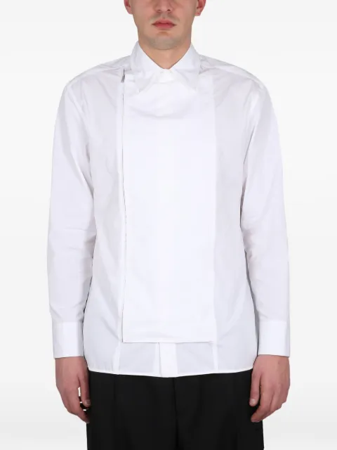 Jil Sander zip long-sleeve shirt White J21DL0010J45002100