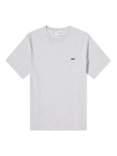 Lacoste logo-patch cotton T-shirt Grey TH7318