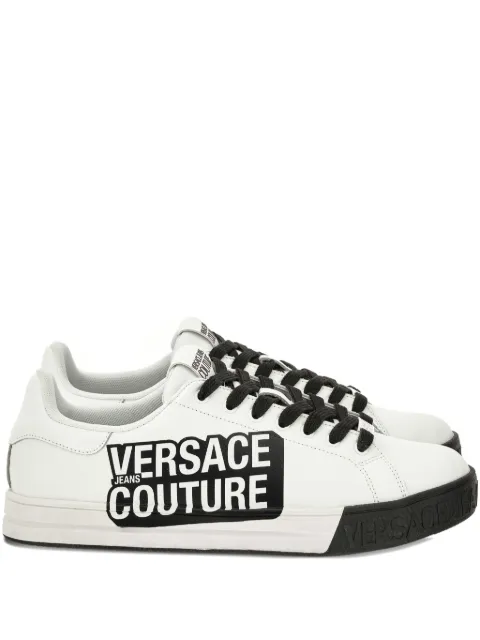 Versace Jeans Couture logo lace-up sneakers 79YA3SKCZPB03