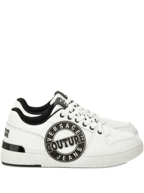 Versace Jeans Couture logo-print sneakers White 79YA3SJ1ZPB40