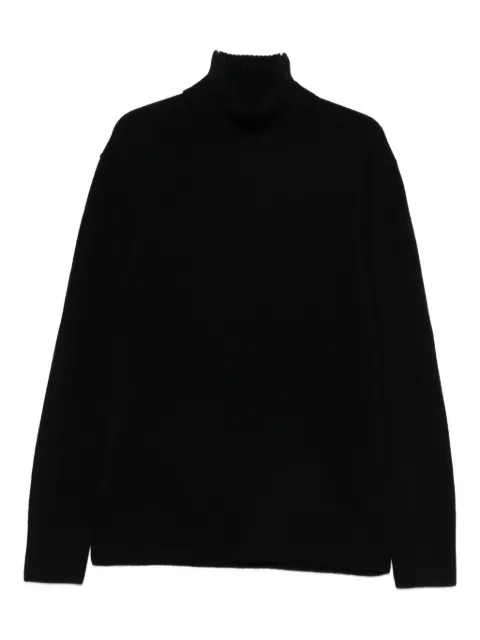TOTEME roll-neck cashmere sweater Black 252WRT0474YA0016016