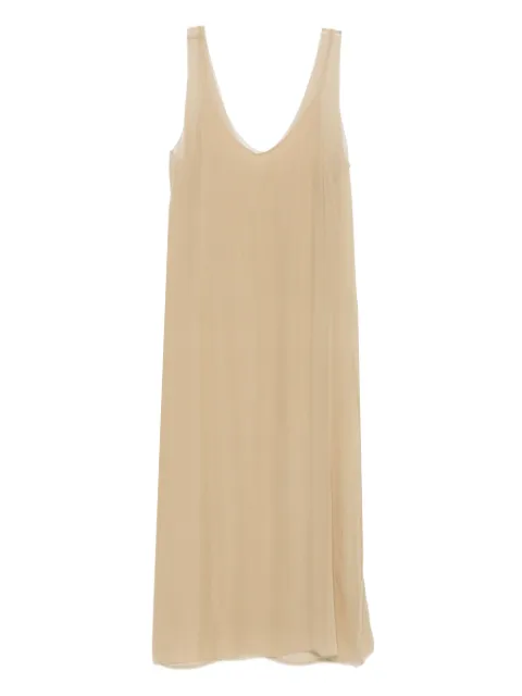 TOTEME slip midi dress Neutrals 254WRD0224FB0487313