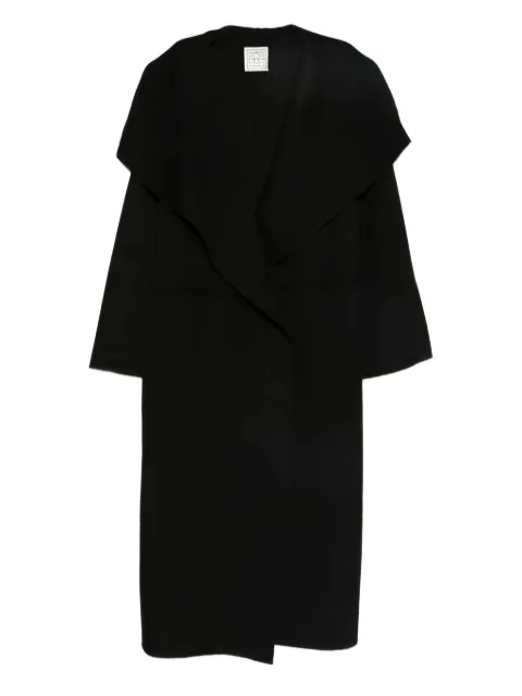 TOTEME Signature coat Black 254WRO0196FB0049001