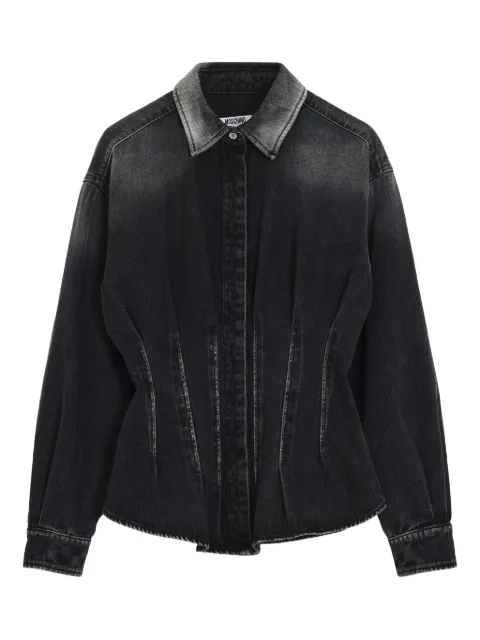 Moschino concealed-closure shirt Black 02025422