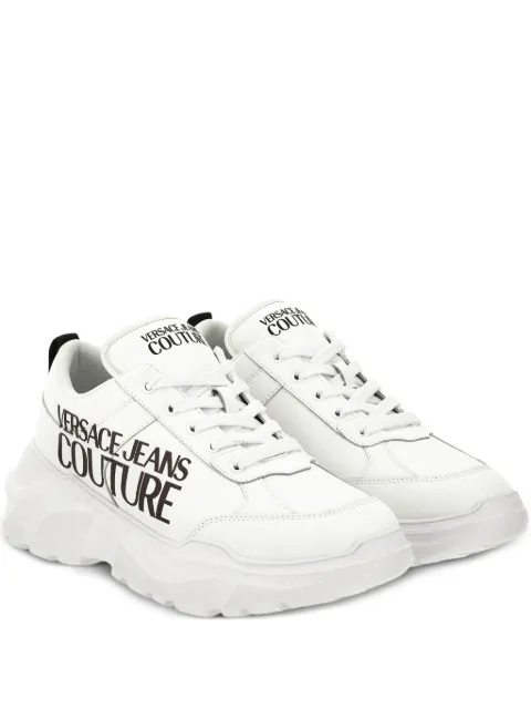 Versace Jeans Couture logo-print chunky sneakers White 79YA3SC1ZPB45