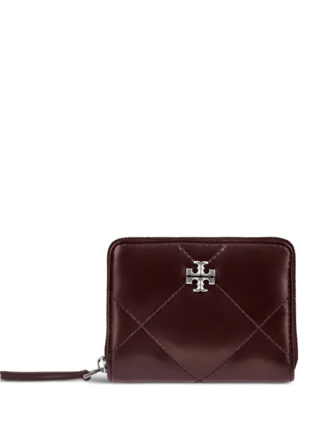 Tory Burch quilted zip-around wallet Red 174397