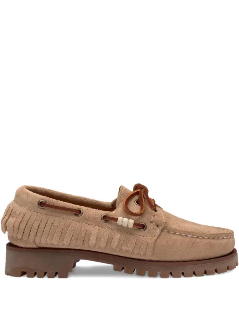 Sebago fringed tie loafers Neutrals 731252W906