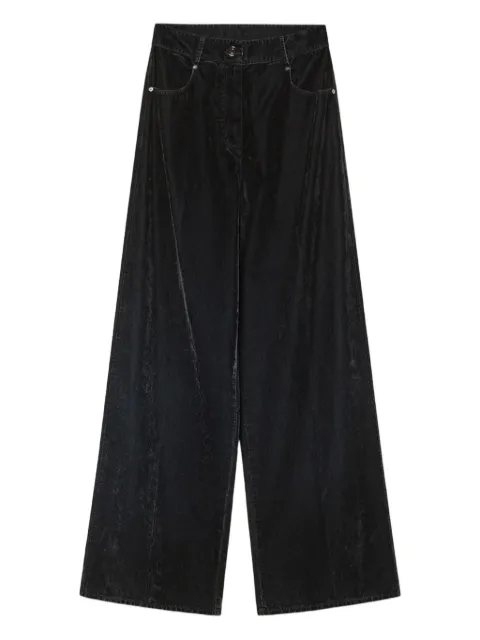 Forte Forte five-pockets trousers Black 14340F48M5015