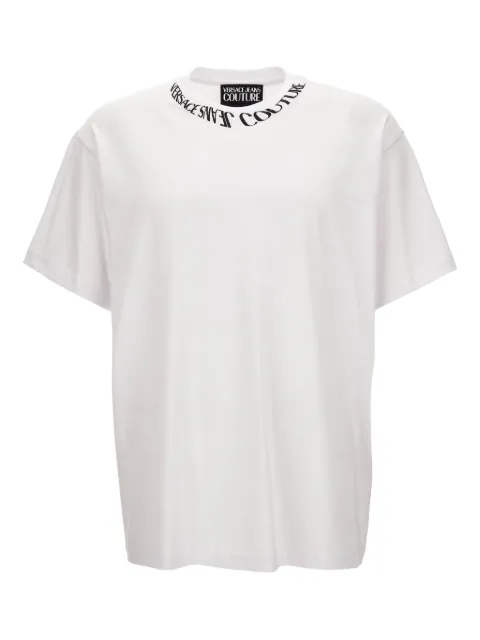 Versace Jeans Couture logo-detail T-shirt White 79GAHP03
