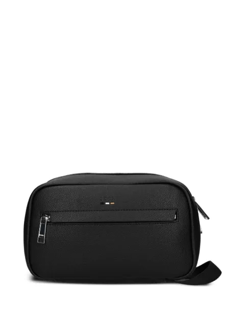BOSS zip-around wash bag Black 50548020