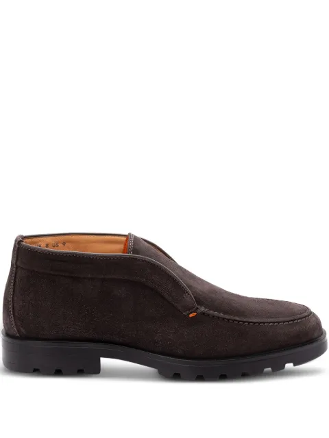 Santoni Rock suede loafers Brown MGDC17823NEOBSEYG76