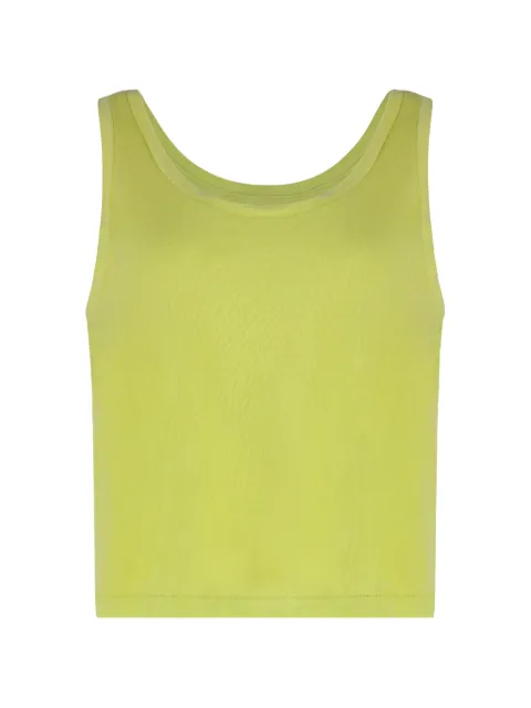 The Great. ribbed-knit tank top Yellow T1184