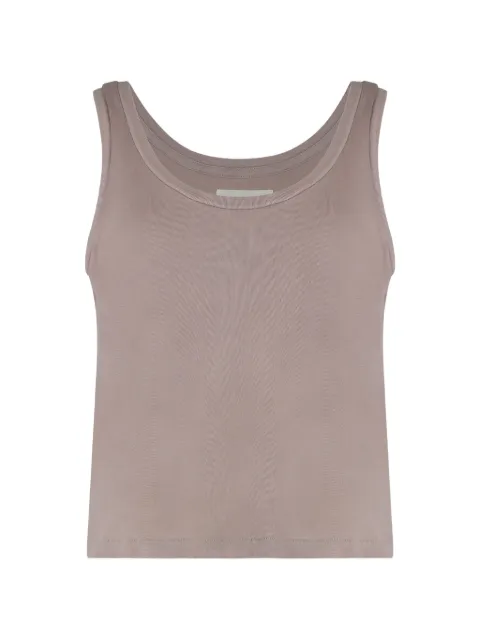 The Great. scoop-neck tank top Neutrals T1184002