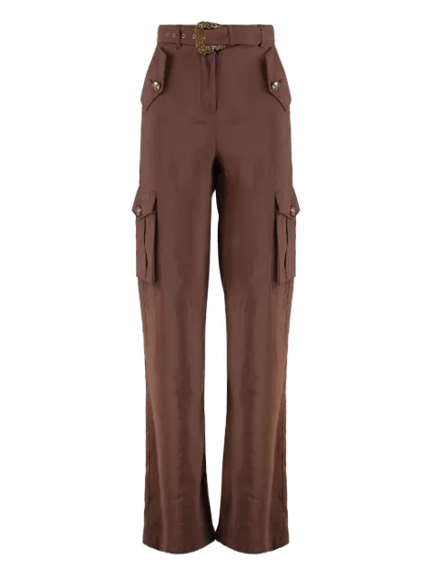 Versace Jeans Couture belted cargo trousers Brown 78HAA109N0433